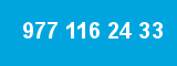977 116 24 33 977 116 24 33